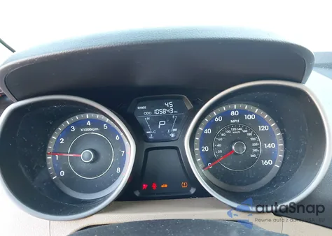 2012 Hyundai Elantra Gls (Ulsan Plant) z USA, uszkodzony, nr VIN KMHDH4AE5CU326249